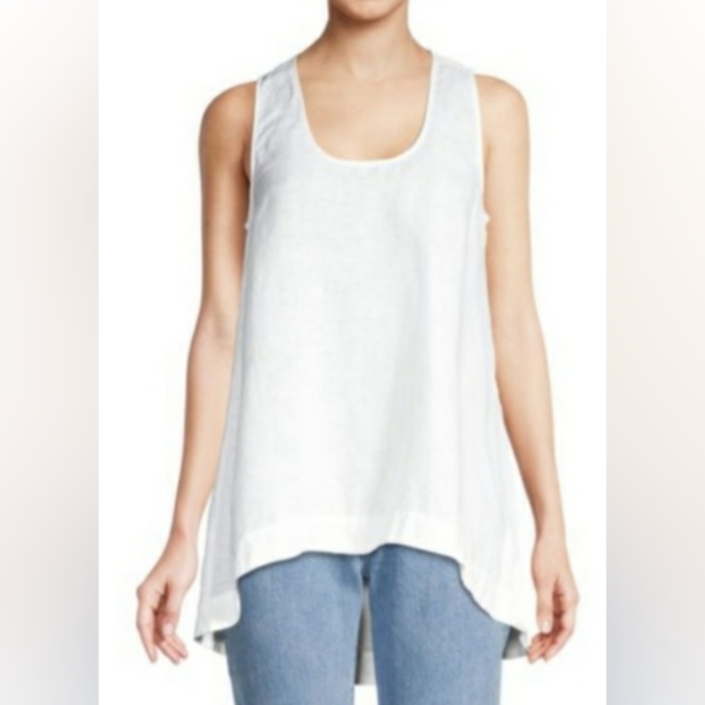Saks Fifth Avenue Linen Blouse